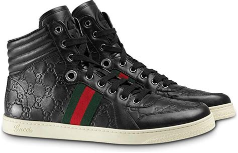 gucci color block sneakers|high top Gucci sneakers black.